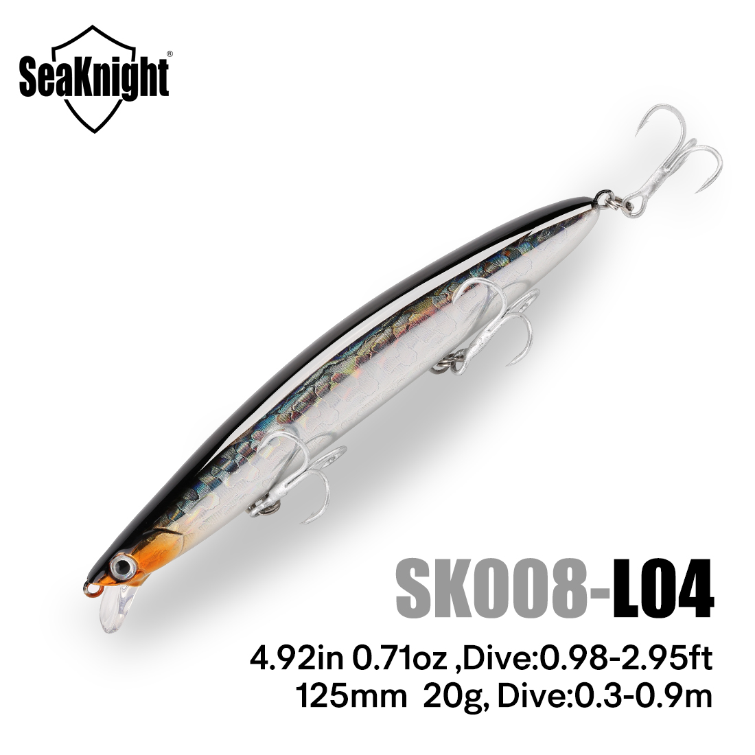 Fishing Equipment Brands - Воблеры SeaKnight Brand 08 Minnow для