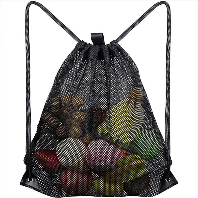 Fishing Equipment Bag - Сетчатый рюкзак с веревкой, сумка для