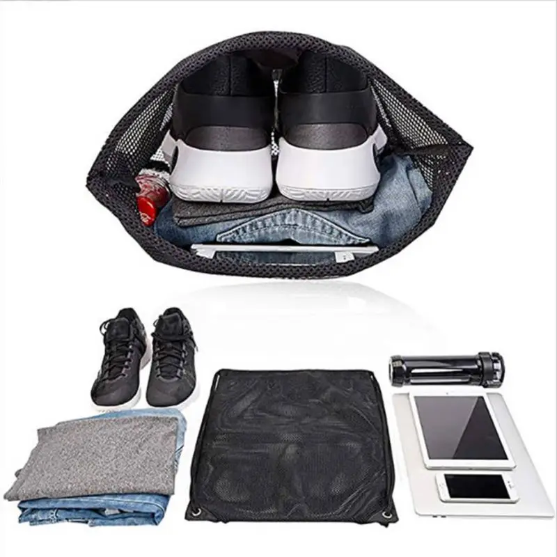 Сетчатый рюкзак с веревкой, су – обзор и цена Fishing Equipment Bag